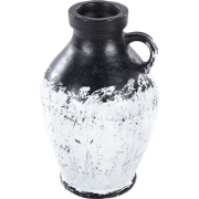 MASSALIA - Decoratieve vaas - Zwart - Terracotta