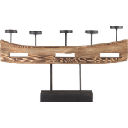 GUATEMALA - Kandelaar - Lichte houtkleur - Dennenhout