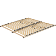 VOUZIERS - Lattenbodem - Lichthout - 180 x 200 cm - Berkenhout