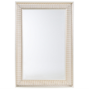 CASSIS - Wandspiegel - Zilver - 60 x 90 cm - Synthetisch materiaal