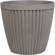 POKA - Plantenbak - Taupe - 44 cm - Polyresin