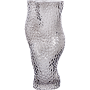 DYTIKO - Decoratieve vaas - Grijs - Glas