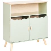 LACKEY - Dressoir 2 deuren - Lichtgroen - MDF