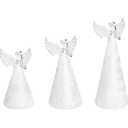 KITTILA - Decofiguur - Wit - Glas