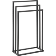 CHARRAS - Handdoekrek - Donkerhout/Zwart - Staal