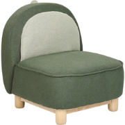 FABORG - Kinderstoel - Donkergroen - Polyester