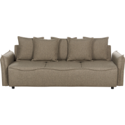 KRAMA - Slaapbank - Bruin - Polyester