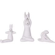 BREST - Decofiguur - Wit - Keramiek