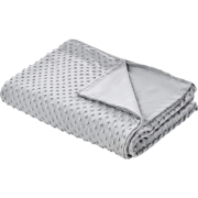 CALLISTO - Verzwaringsdeken hoes - Grijs - 120 x 180 cm - Polyester
