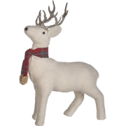 MUSTOLA - Decofiguur - Wit - Nepbont