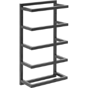 CINTRA - Handdoekrek - Zwart - Staal