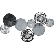 TENNESSINE - Wanddecoratie - Zwart/Grijs - Ijzer