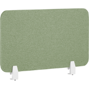 WALLY - Bureauscherm - Lichtgroen - 80 cm - Polyester