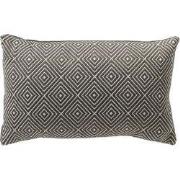 Dutch Decor VERANO - kussenhoes 30x50 cm - waterafstotend - Charcoal G...