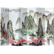 Fine Asianliving Kamerscherm Scheidingswand B240xH180cm 6 Panelen