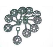 Kunststof Ring - Voor Wigwamconstructie van 3 plantstokken - dia. 11mm...