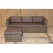 Bari loungeset natural kobo grey