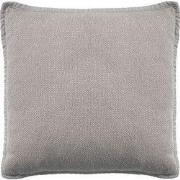 BOWIE - kussenhoes 45x45 cm - gewassen katoen -  Driftwood - taupe