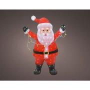 LED kerstman buiten h88cm-180l mlt