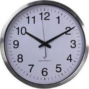 Aluminium wandklok dia. 50 cm