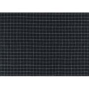 Krumble Theedoek met ruitpatroon - 40 x 60 cm - Katoen - Zwart