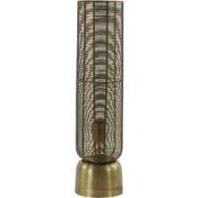 Light & Living - Tafellamp LEZUZA  - 15.5x15.5x60.5cm - Brons