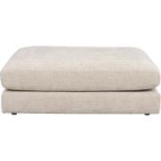 Duncan hocker lichtgrijs/beige - 112 cm