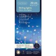 MicroLED string BO l95 cm zilver/zmlt kerst