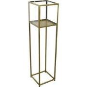 LOFT42 Flint Staand Windlicht Antique Messing - Metaal