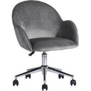 Bureaustoel met wieltjes en armleuningen - CHIOZZA