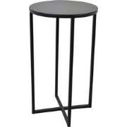 LOFT42 Beau bijzettafel - Rond - Zwart - Metaal