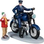 Police Officer 12x6x20 cm 2st Kersthuisje