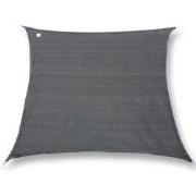 hanSe® Schaduwdoek Vierkant Waterafstotend 4x4 m Zonnedoek Grijs