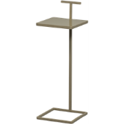 WOOOD Toste bijzettafel - Metaal - Donker Zand - 64x22x22