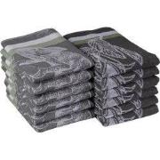 DoubleDry Theedoeken en Keukendoeken Set - 12 Stuks - 100% Katoen - Ho...