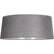 Anne Lighting - kap - Abby - grijs - textiel - E27 - K2010RS
