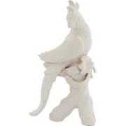 Light & Living - Ornament BIRD - 22.5x14x39cm - Wit