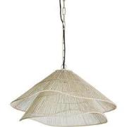 Light & Living - Hanglamp ALAMEDA - Ø56x31cm - Wit