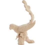 Light & Living - Ornament BIRD - 21.5x17x35cm - Wit