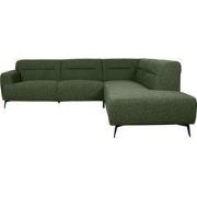 LABEL51 Hoekbank Bolzano - Forest - Royal Boucle - Rechts Voorstaand