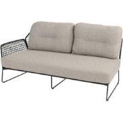 Taste Rhodos 2-zits element rechts antraciet