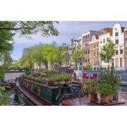 Tuinschilderij canal a'dam 130x70