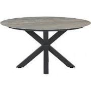 Lowland Tuintafel Rome Bronze dia. 150 cm