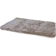 Boon plaid supersoft 100x75 cm taupe/beige