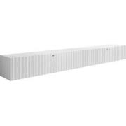 Meubella - TV-Meubel William - Wit - 300 cm