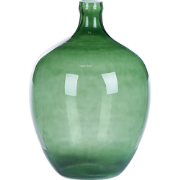 ROTI - Decoratieve vaas - Groen - 39 cm - Glas