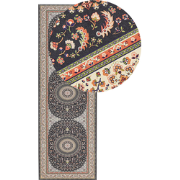 CIVRIL - Loper tapijt - Meerkleurig - 80 x 240 cm - Polyester