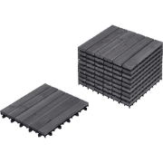 ACCETTURA - Terrastegels - Grijs - Gecertificeerd acaciahout