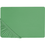 JANBU - Laken - Groen - 200 x 200 cm - Katoen