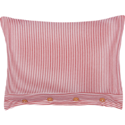 AALITA - Sierkussen - Rood/Wit - 40 x 60 cm - Katoen